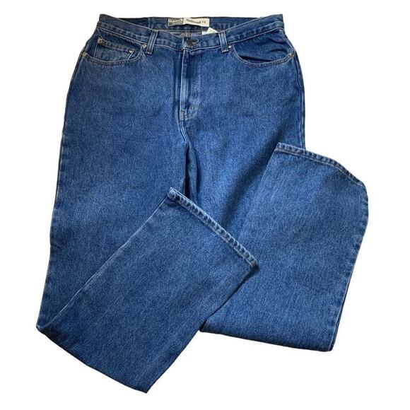 Guide Series Relaxed Fit Jeans Women's Size 14 Long Blue Denim - Picture 3 of 11